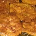  Chef Richa pathak. का कुकस्नैप जब उन्होंने आलू की पकौड़ी (aloo ki pakodi recipe in Hindi) बनाया था।
