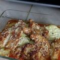 El cooksnap de Lis VB cuando hizo Pollo con calabacín al horno.
