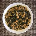El cooksnap de Malagueña salerosa cuando hizo Espinacas con garbanzos.