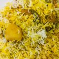 Zobia Sajjad's cooksnap of when they made Shahi Rangeen Biryani.