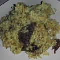 El cooksnap de Fruma cuando hizo Arroz con carrillada.