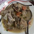 El cooksnap de Gemma Solanesp cuando hizo Pollo a la cerveza en olla express.