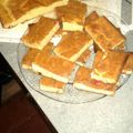 El cooksnap de Elena Martinez cuando hizo Fainá de queso.