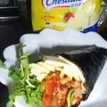 joyce 的 起司蔬菜手捲 cooksnap