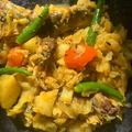 Tanzeena Mukherjee's cooksnap of when they made মাছের মাথা দিয়ে বাঁধাকপি(Macher matha diye bandhakopi recipe in Bengali).