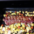 El cooksnap de amparo garcia cuando hizo Costillar de cerdo al horno con patatas y verduras.