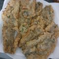 El cooksnap de Banesa Martinez cuando hizo Bacaladillas rebozadas.