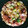 รูป Cooksnap ของ asmho T. เมื่อเขาทำ พิซซ่าดอกกะหล่ำ Pizza Homemade (คีโต)