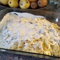 Salvatore's cooksnap of when they made Alfredo Sauce.