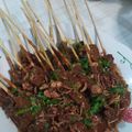Cooksnap dari boruhutabarat untuk resep Sate Kikil Bumbu Kacang