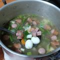 Cooksnap dari Gustinawaty Gustinawaty untuk resep Sup Sosis & Telur Puyuh