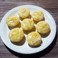 El cooksnap de malmeyra17 cuando hizo Muffins de limón, relleno con dulce de leche.