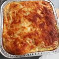 El cooksnap de Tere cuando hizo Pastel de patatas relleno de beicon lonchas de queso Jamón York.