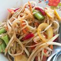 รูป Cooksnap ของ Wichaya Panthong เมื่อเขาทำ ส้มตำปลาร้า