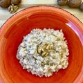 il Elodia quando ha preparato Risotto parmigiano e noci