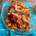 El cooksnap de Brisa Pineda cuando hizo Matambre a la pizza (al horno), papás españolas y ensalada.