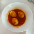 indrani's cooksnap of when they made চটজলদি ডিমের ঝোল (dimer jhol recipe in Bengali).