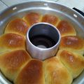 Cooksnap dari Sholikha Moe untuk resep Roti sobek baking pan