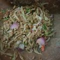 Cooksnap dari tutie ichwani untuk resep Asam Kareng Khas Aceh (Asam ikan teri/ Bilis)