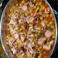 El cooksnap de Rosa cuando hizo Ropa Vieja de pulpo.