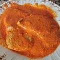 El cooksnap de rafaeltomasi cuando hizo Filetes de lomo de cerdo en salsa de pimientos del piquillo.