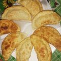 El cooksnap de Alba Mora cuando hizo Empanadas de jamón y queso.