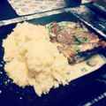 El cooksnap de lou12 cuando hizo Pollo al verdeo con risotto 😋.
