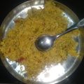 Risha Shah 's cooksnap of when they made Matar Methi Pulao.