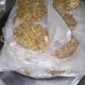 El cooksnap de Ivana cuando hizo Hamburguesas de lentejas, morrón y cebolla ❤️.