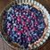El cooksnap de Paola cuando hizo Kuchen de arándanos.