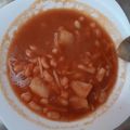 El cooksnap de Mari galvez cuando hizo Potaje de garbanzos y alubias con calabaza 🎃🥄.