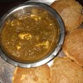 Kashish Sandeep Bhatia का कुकस्नैप जब उन्होंने पालक पनीर (palak Paneer recipe in hindi) बनाया था।