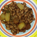 El cooksnap de Carmeta cuando hizo Alubias pintas con chorizo.