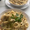 El cooksnap de @tesa.cuina cuando hizo Tallarines al estilo chino.