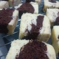 Cooksnap dari Lanni untuk resep Marble Sponge Cake Kukus Bisa untuk Based Birthday Cake