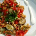 El cooksnap de Alex Rivera cuando hizo Ensalada de Habas.