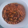 El cooksnap de MaryGlory cuando hizo Garbanzos con mejillones.