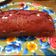 El cooksnap de cande cuando hizo Budín Red Velvet con chips de chocolate.