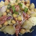 Zobia Sajjad's cooksnap of when they made Chana chat.