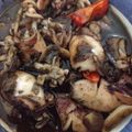 Cooksnap dari Dini Bartha untuk resep Cumi hitam pedasss