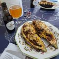 El cooksnap de SuperDesyLaChef cuando hizo Berenjenas rellenas de boloñesa en freidora de aire.