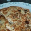 El cooksnap de Carolina Castillo Baquedano cuando hizo Tortilla de ajos tiernos, champiñones y atún.