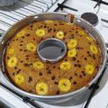Cooksnap dari Wafa' Brd untuk resep Banana cake with choco chips ala Tintin Rayner