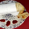 Shrabani Chatterjee's cooksnap of when they made Egg roll (for kids).