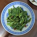 羅文孜 的 山蘇炒破布子 cooksnap