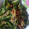 Cooksnap dari Yusrina Suhada untuk resep Teri medan tumis cabe hijau