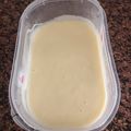 El cooksnap de María Bo Sánchez cuando hizo Mousse de limón proteico fit.