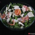 Cooksnap από Rozana200406 στη συνταγή Σαλάτα με καπνιστό σολωμό και παρμεζάνα