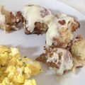 krista.shultz's cooksnap of when they made Cinnamon roll bites.