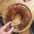 El cooksnap de Lucía Perdomo cuando hizo Budín de banana y canela 🍌🍌.